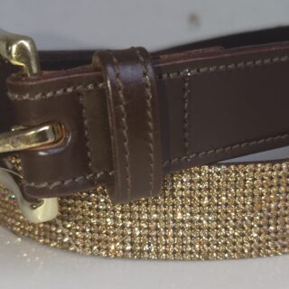 Horseline Brun/Guld Bælte