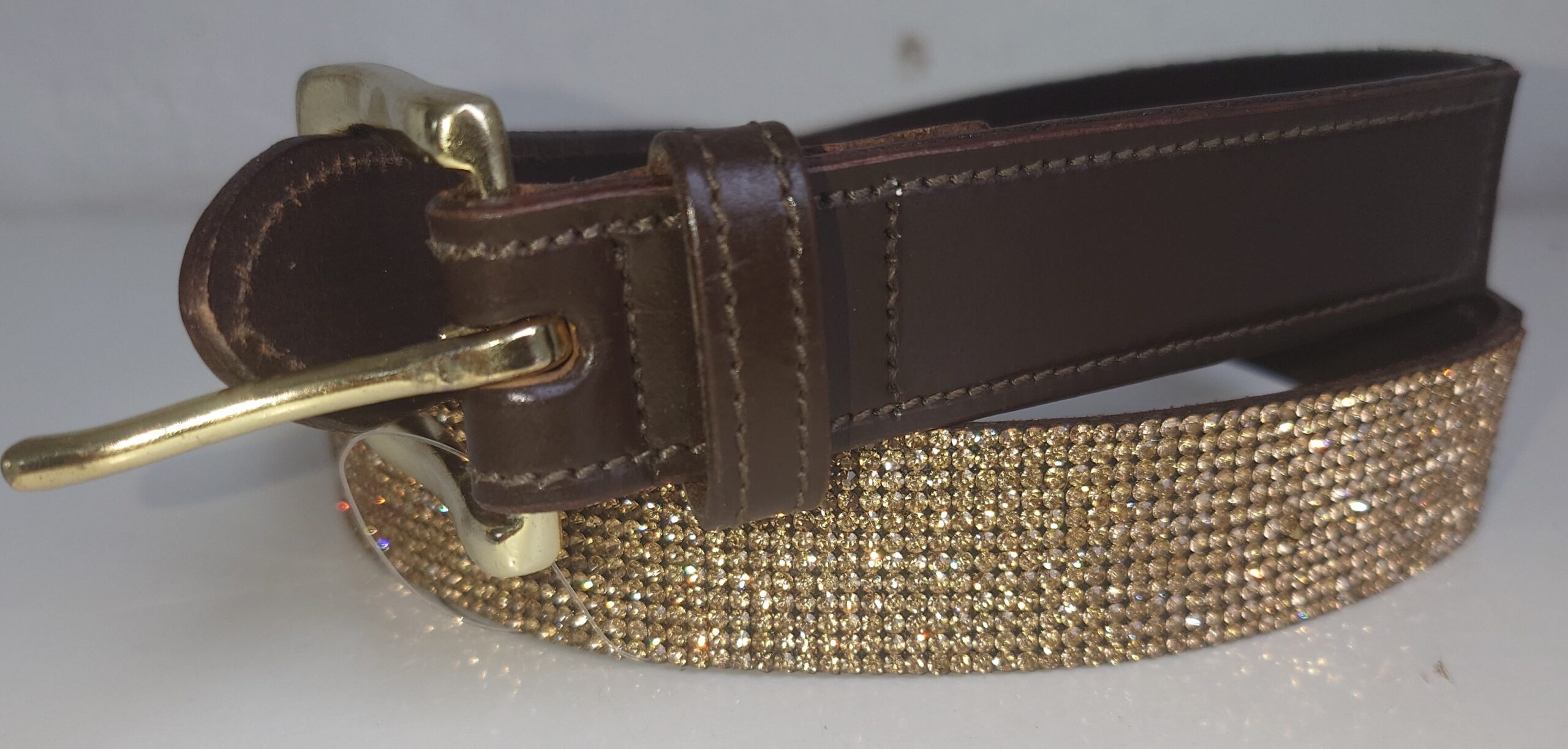 Horseline Brun/Guld Bælte