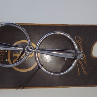 BR Ring Snaffle Bit Single Jointed