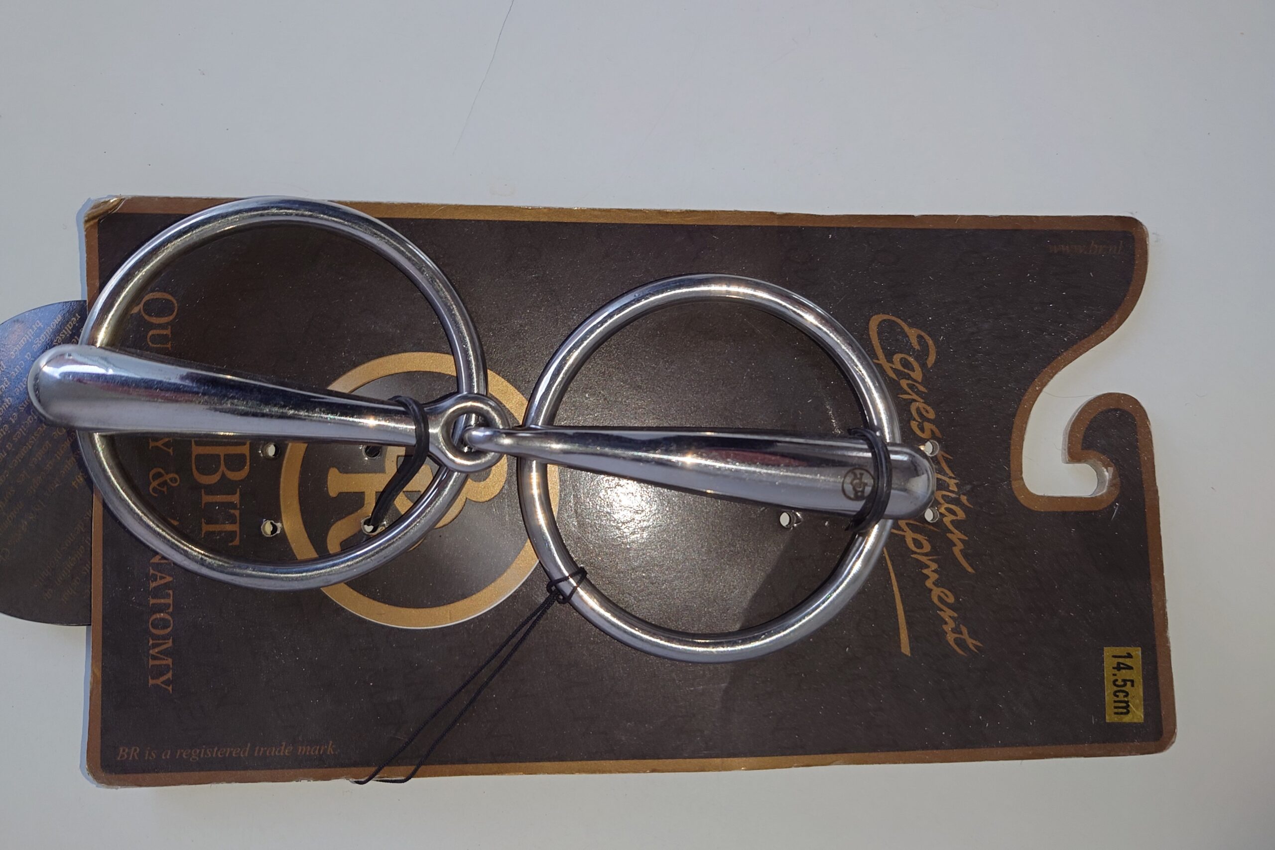 BR Ring Snaffle Bit Single Jointed