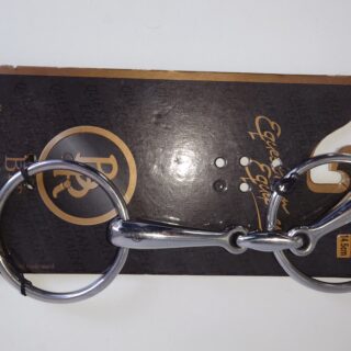 BR Ring Snaffle Bit Double Jointed